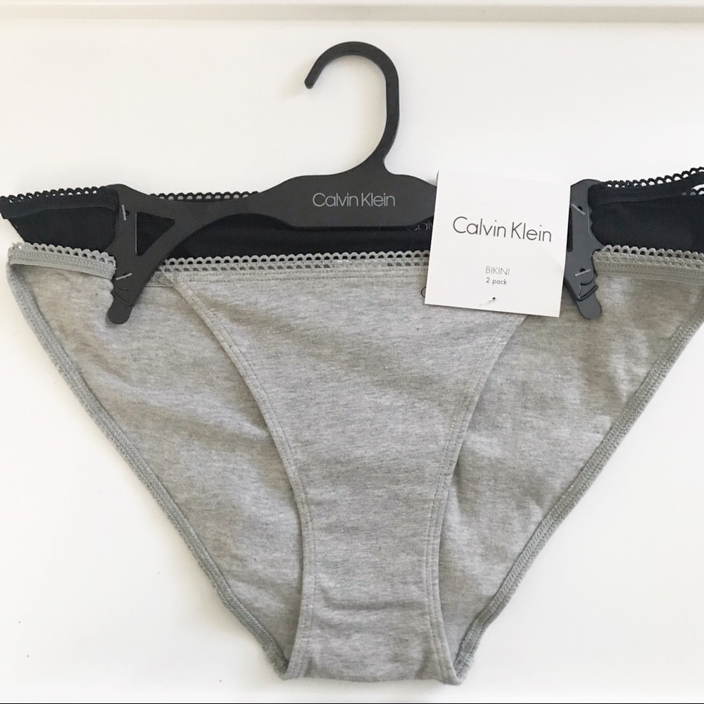Calvin Klein | Set of 2 bikini panties black Gray